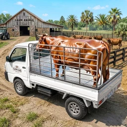 أيقونة Animal Transport Cargo Games